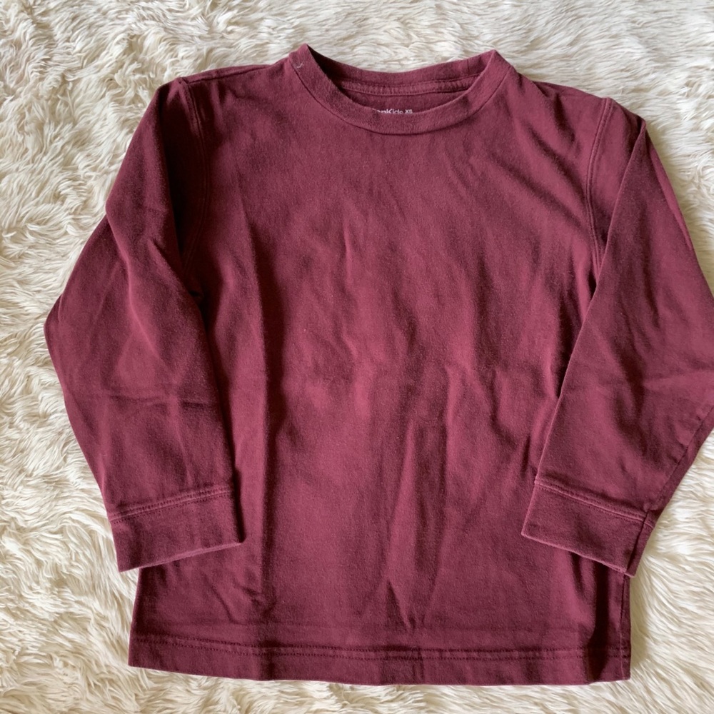 Gap Kids Maroon Long Sleeved Tee
